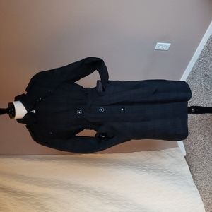 Banana Republic Wool Trench Coat Size Medium